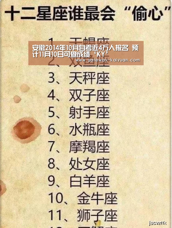 安徽2014年10月自考近4万人报名 预计11月10日可查成绩‘KY’(图2)
